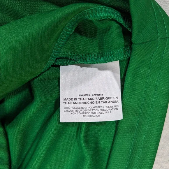 Nike Sweater Mens Large Green Dri-Fit Full Zip Jumper Activewear Golfing - Picture 8 of 13